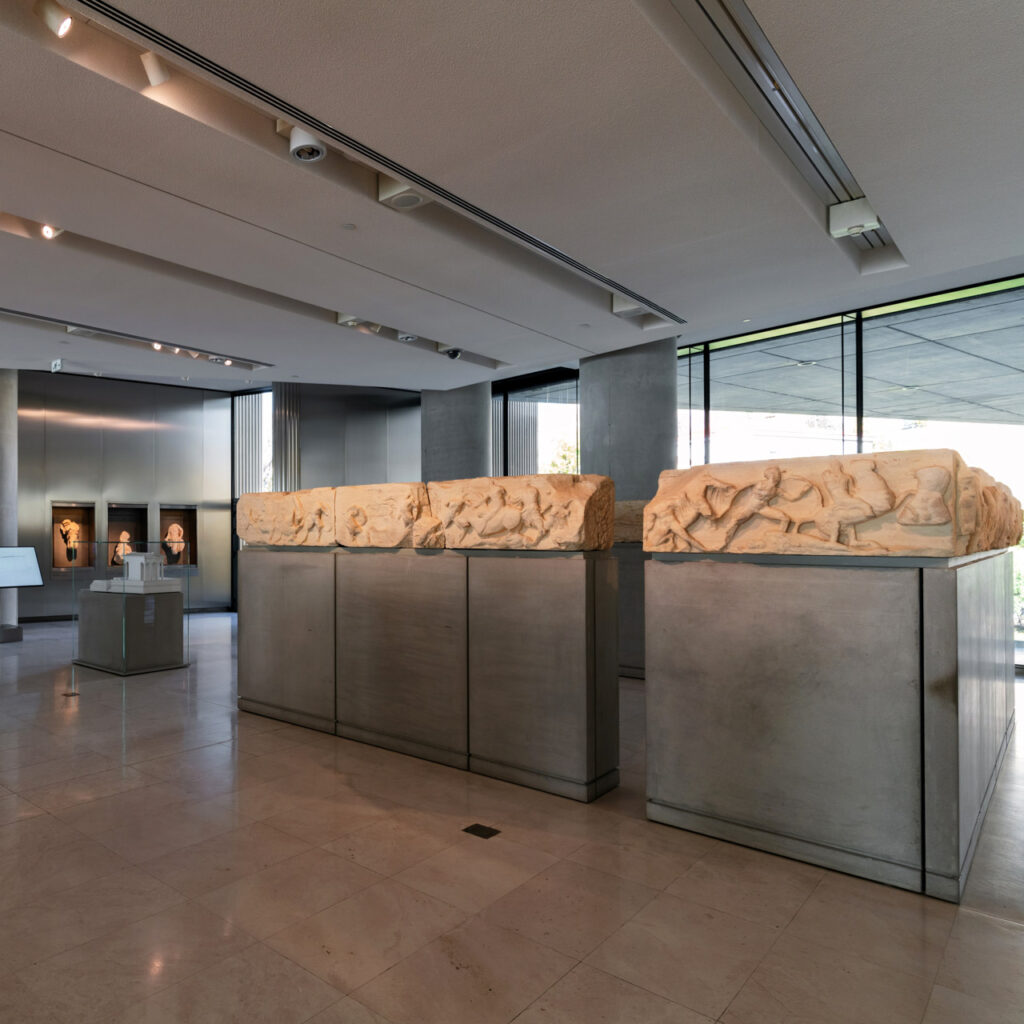 bassorilievi museo acropli