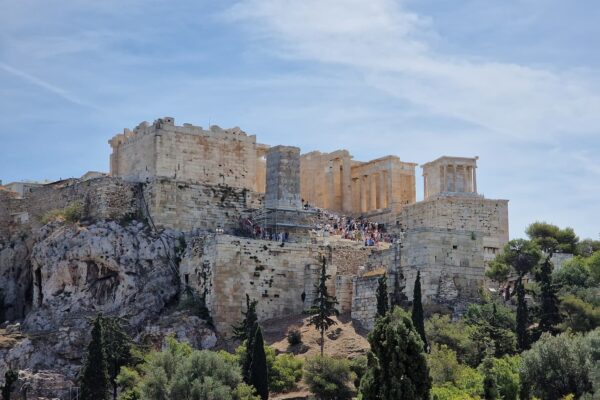 hoe acropolis athene bereiken