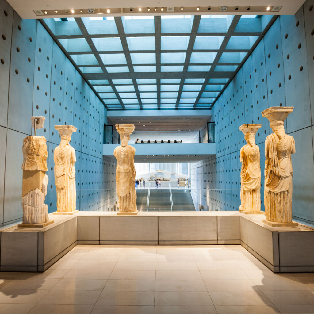 statue museo acropoli atene